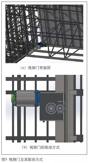 舞臺設備的視頻門及其驅動方式
